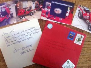 Fan Mail from Denmark Tractor to StickerGiant