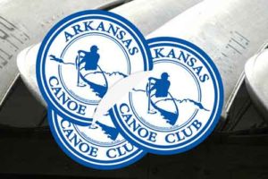 Custom Circle Stickers for Arkansas Canoe Club printed by StickerGiant