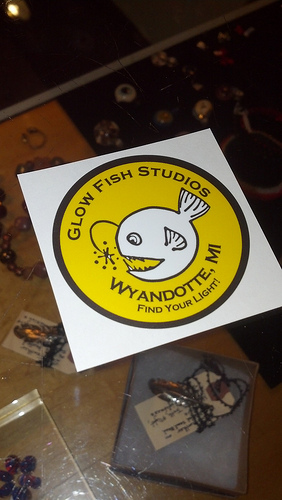 Glow-Fish-Studio-kiss-cut-sticker-printed-by-StickerGiant