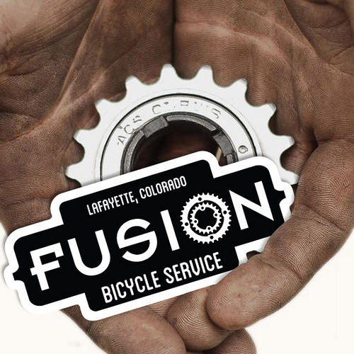 Fusion-Bicycle-Service-Stickers-printed-by-StickerGiant