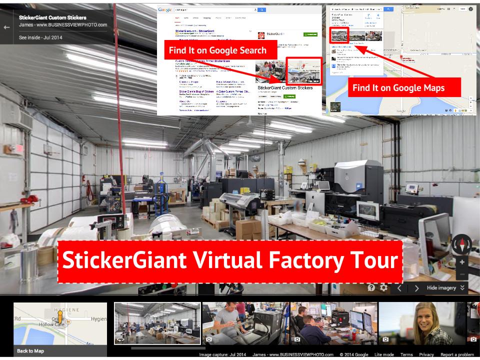 StickerGiant Virtual Tour of Factory in Longmont Colorado