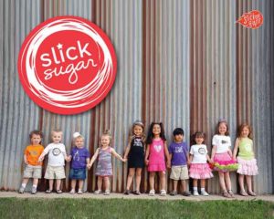 Custom Stickers-for-the-Slick-Sugar-Children's-Clothing-Brand-from-StickerGiant