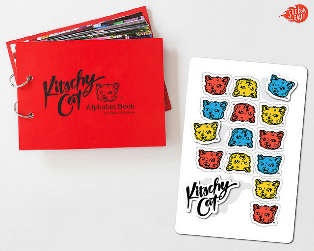 Custom-Sticker-Sheets-Printed-by-StickerGiant-for-Kitschy-Cat