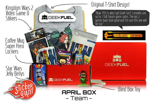 An-outline-of-a-Geek-Fuel-Box-including-custom-logo-stickers-printed-by-StickerGiant