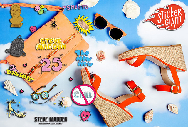 Steve-Madden-Stickers-for-25th-Anniversary-Celebration-Printed-by-StickerGiant