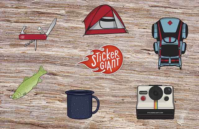 2016 Camping Themed Images from the StickerGiant Team Cookbook