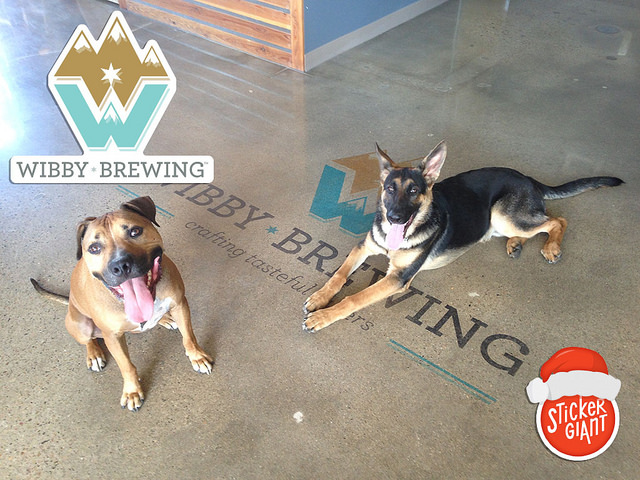 The-Dogs-of-Wibby-Brewing-with-Custom-Sticker-Design-printed-by-StickerGiant