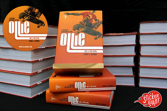 A Secret History of the Ollie with Custom Stickers Printed by StickerGiant