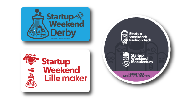 Startup-Weekend-Derby-Lille-Maker-Aguascalientes-2017-sponsored-die-cut-sticker-from-StickerGiant