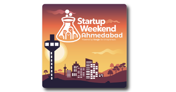 Startup-Weekend-Ahmedabad-Sponsored-by-StickerGiant-Die-Cut-Stickers-2017