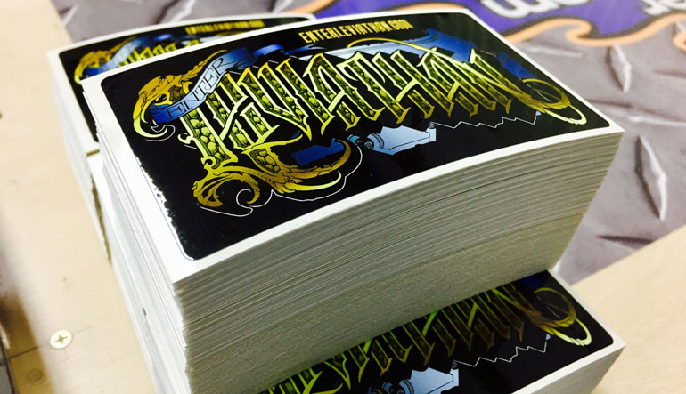 Stack-of-Kiss-Cut-Stickers-Printed-by-StickerGiant-for-Leviathan