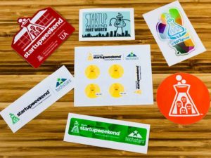 Custom-Stickers-for-Techstars-Startup-Weekends-and-Weeks-sponsored-in-kind-by-StickerGiant