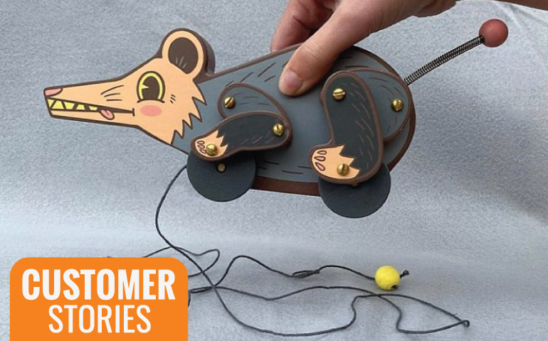 Okay-Have-Fun-Mouse-toy-picture-for-Customer-Story-on-StickerGiant-blog