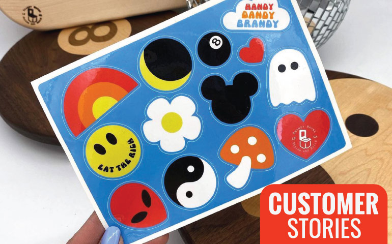 stickergiant-customer-stories-handy-dandy-brandy-wayne-kiss-cut-sticker-sheet