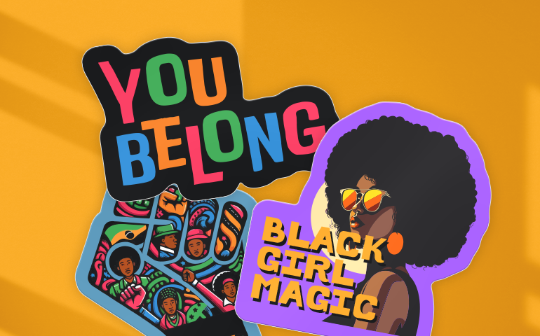 How Stickers Can Celebrate Diversity and Representation Year-Round 