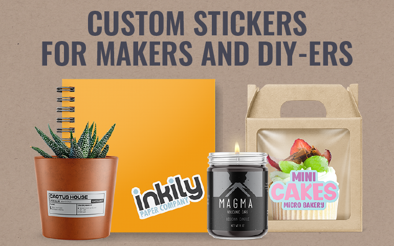 Stickers and Labels For Makers and DIYers