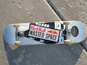 Red Bull Wasted Space Custom Sticker