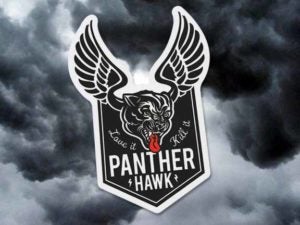 Love It Kill It Panther Hawk - Custom Shaped Stickers