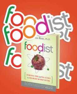 Die Cut Stickers printed by StickerGiant with Custom Shapes for Foodist Book