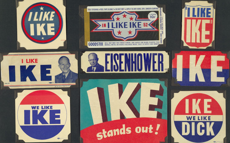 StickerGiant-shares-an-image-of-an-I-Like-Ike-Sticker-Collage