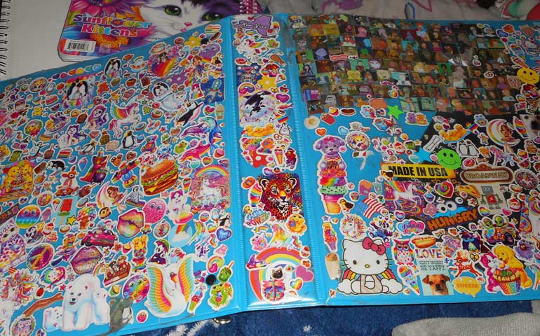 Image-of-Lisa-Frank-stickers-on-a-binder-for-a-StickerGiant-blog