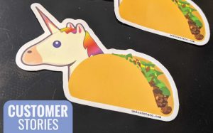 StickerGiant-Customer-Stories-Blog-Unicorn-Taco-Sticker-web